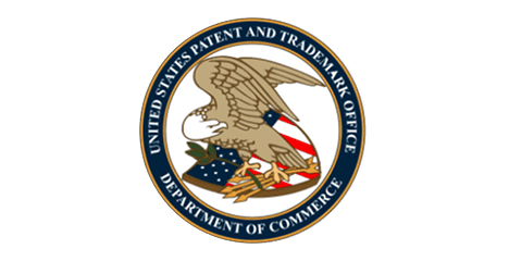 U.S. Patent and Trademark Office seal.