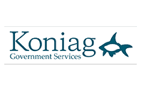 Koniag Government Services logo with fish.