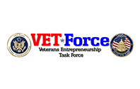 Veterans Entrepreneurship Task Force logo design.